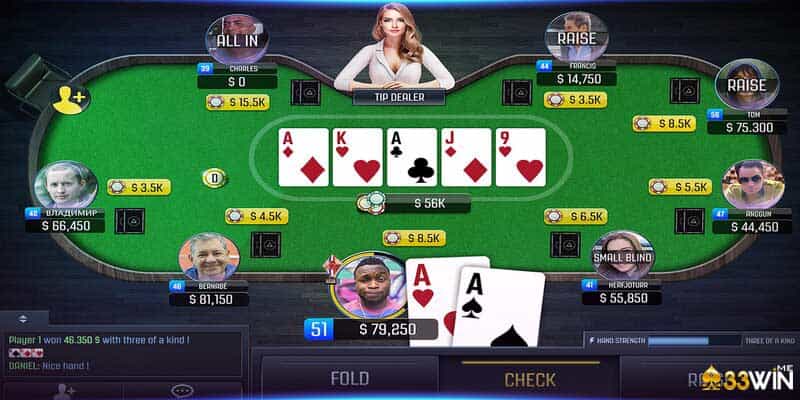 Trò chơi Poker ở các casino